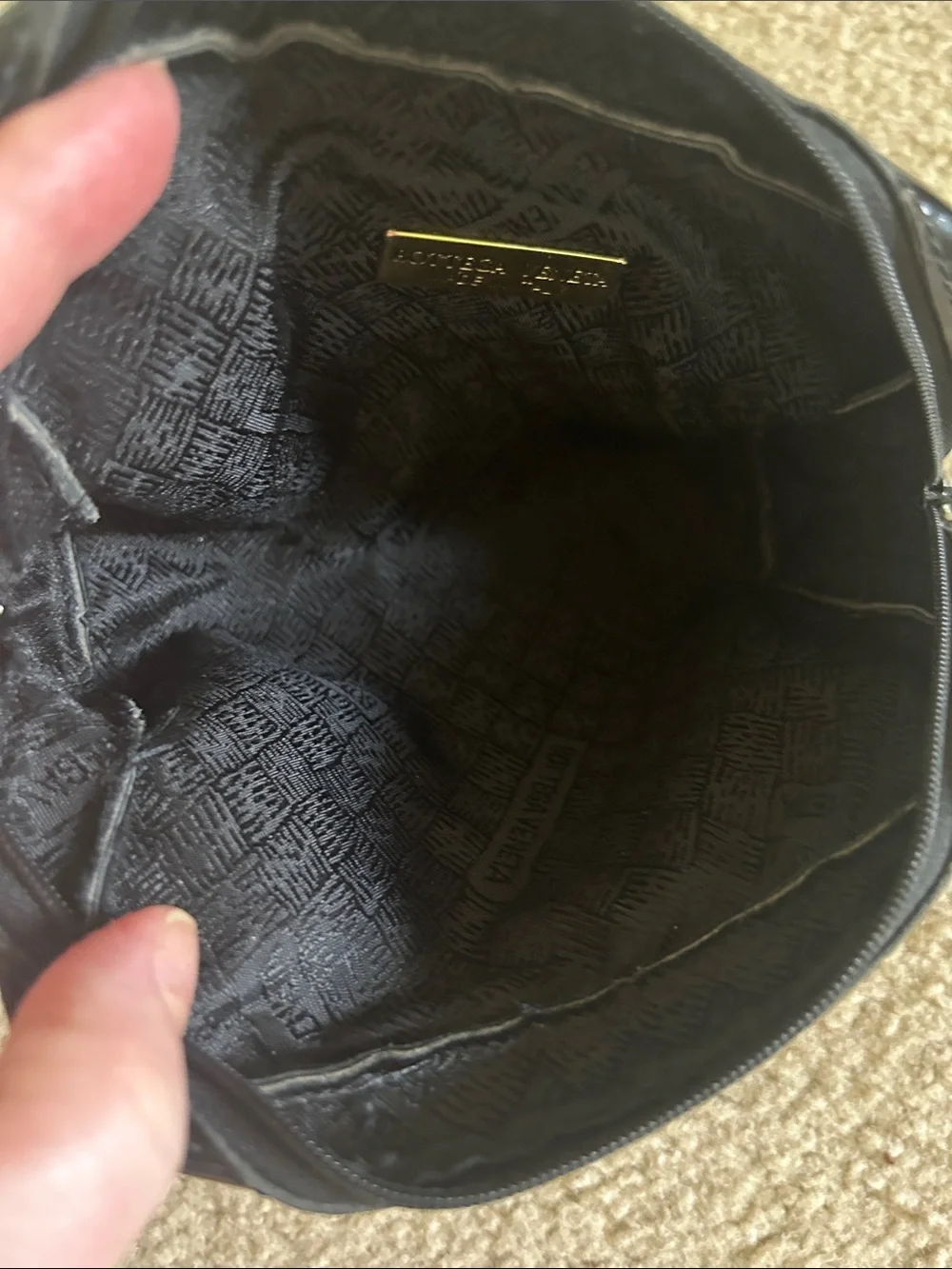 Bottega Veneta sleek black